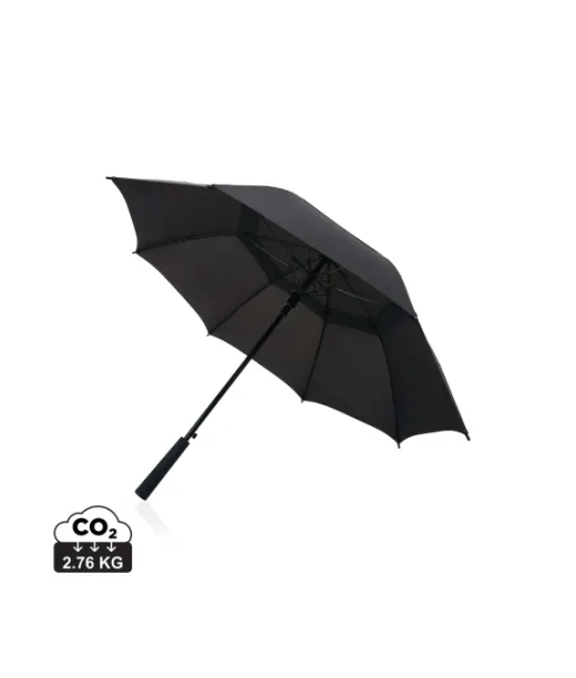 Swiss Peak Aware™ Tornado 23" Myrskysateenvarjo Musta