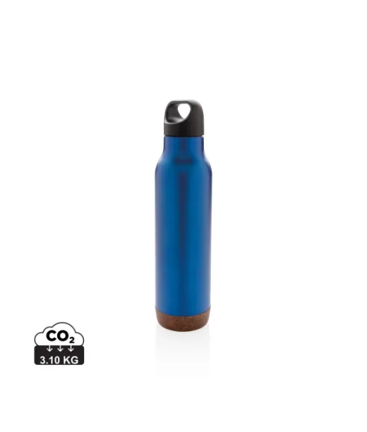 Termospullo Korkkipohjalla Sininen