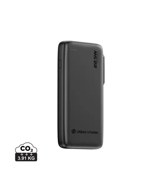 Urban Vitamin Emeryville 20 W 10 000 Mah -varavirtalähde Musta