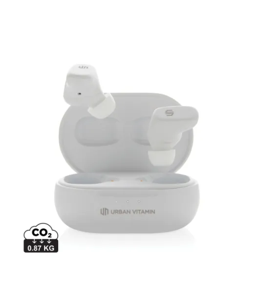 Urban Vitamin Gilroy Hybridi Anc Ja Enc Kuulokkeet Valkoinen