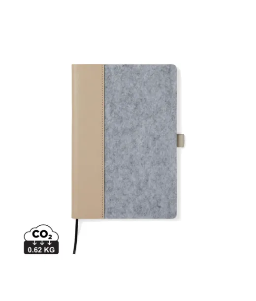 Vinga Albon Grs Kierrätyshuopa Muistikirja Harmaa