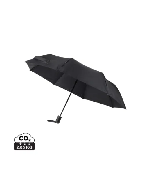 Vinga Baltimore Aware™ Kierrätetty Pet 21" Sateenvarjo Musta