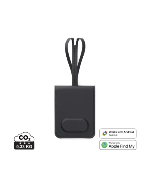 Vinga Baltimore Rcs -matkalaukkutunniste Paikantimella, Dual Musta