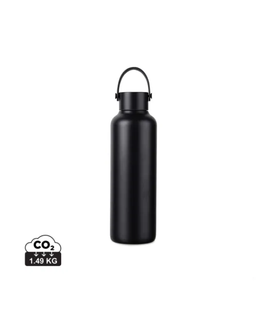 Vinga Baltimore Rcs Kierrätetty Ss-pullo 600 Ml Musta