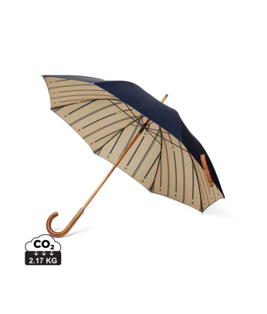 Vinga Bosler Aware™ Kierrätetty Pet 23" Sateenvarjo Tummansininen