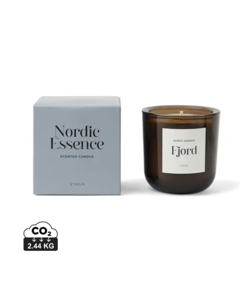 Vinga Nordic Essence -tuoksukynttilä, Suuri Sininen, Tummanruskea