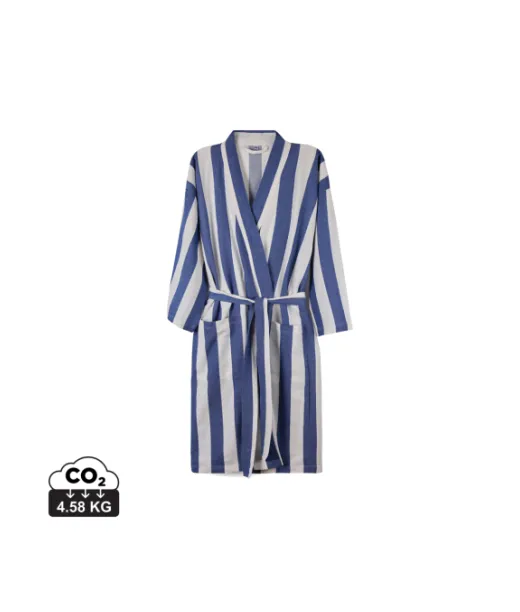 Vinga Ornos-hamam-kylpytakki L/xl Grs Sininen, Valkoinen