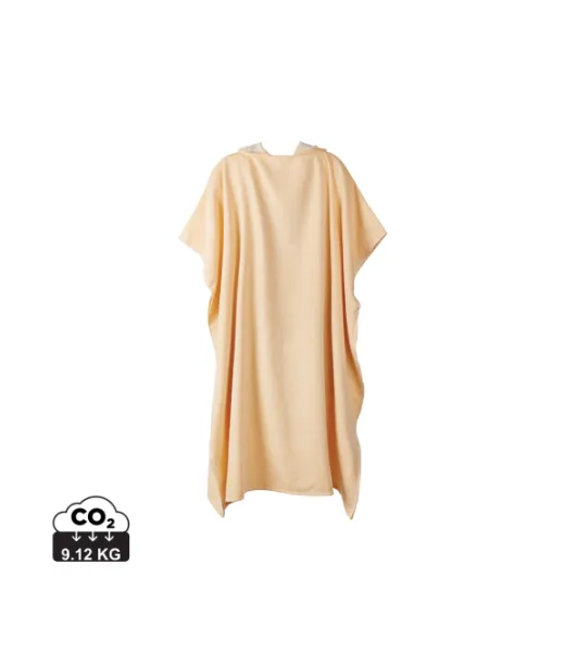 Vinga Tolo Hamam Froteerantaponcho Keltainen, Luonnonvalkoinen