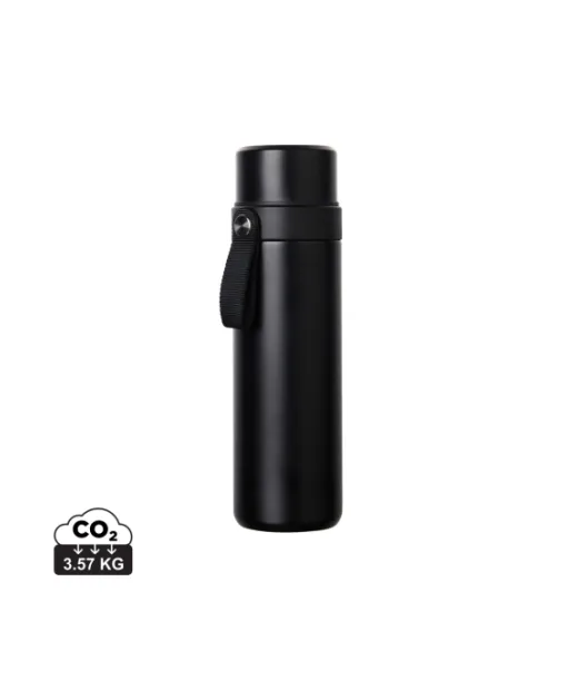 Vinga Tono Rcs -termosmuki Kaksoiskupilla, 750 Ml. Musta