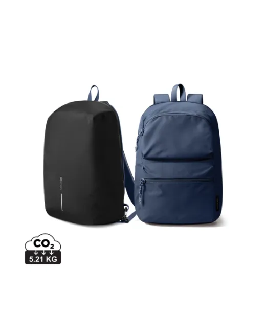 Xd Design Switch 2-in-1 -reppu Tummansininen, Musta