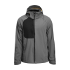 1391 Softshell-takki Tummanharmaa / Musta
