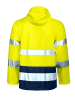 1566 Huomiosadetakki Hi-vis Keltainen / Mariini