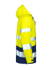 1566 Huomiosadetakki Hi-vis Keltainen / Mariini