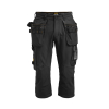 2195 Piraattihousut Stretch Musta