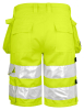 2205 Riipputaskushortsit Hi-vis Keltainen