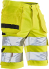 2205 Riipputaskushortsit Hi-vis Keltainen