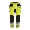 2240 Riipputaskuhousut Stretch Hi-vis Keltainen / Musta