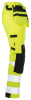 2240 Riipputaskuhousut Stretch Hi-vis Keltainen / Musta