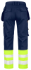 2277 Riipputaskuhousut Puuvillaa Hi-vis Mariini / Keltainen