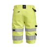 2296 Huomioväriset Työshortsit Stretch-materiaalia Keltainen