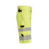 2296 Huomioväriset Työshortsit Stretch-materiaalia Keltainen
