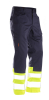 2314 Reisitaskuhousut Hi-vis Mariini / Keltainen