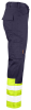 2314 Reisitaskuhousut Hi-vis Mariini / Keltainen