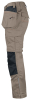 2322 Riipputaskuhousut Khaki / Musta