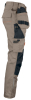 2322 Riipputaskuhousut Khaki / Musta