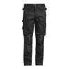 2326 Stretch Riipputaskuhousut Musta