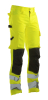 2378 Reisitaskuhousut Hi-vis Keltainen / Musta