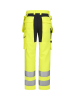 2379 Craftsman Stretch Hi-vis -housut Keltainen / Musta