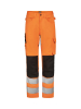 2379 Craftsman Stretch Hi-vis -housut Oranssi / Musta