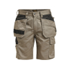 2722 Riipputaskushortsit Khaki / Musta