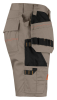 2722 Riipputaskushortsit Khaki / Musta