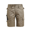 2723 Työshortsit Khaki / Musta