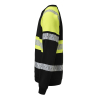 5224 Collegepaita Hi-vis Musta / Keltainen