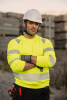 5324 Collegepaita Hi-vis Keltainen