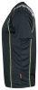 5620 T-paita Spun Dye Vision Musta / Keltainen