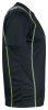 5620 T-paita Spun Dye Vision Musta / Keltainen