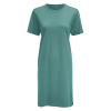 American T-shirt Dress Women Mintunvihreä