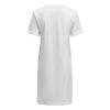 American T-shirt Dress Women Valkoinen