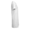 American T-shirt Dress Women Valkoinen
