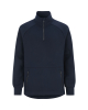 Anzac Half Zip Collar Tummansininen