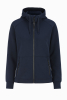 Anzac Lady Fz Hood Tummansininen