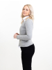 Ashland Cardigan Woman Meleerattu Harmaa