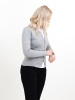 Ashland Cardigan Woman Meleerattu Harmaa