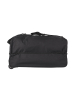 Black Line Travelbag With Wheels Musta