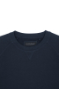 Cottover F. Terry Crew Neck Lady Tummansininen