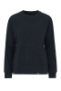 Cottover F. Terry Crew Neck Lady Tummansininen
